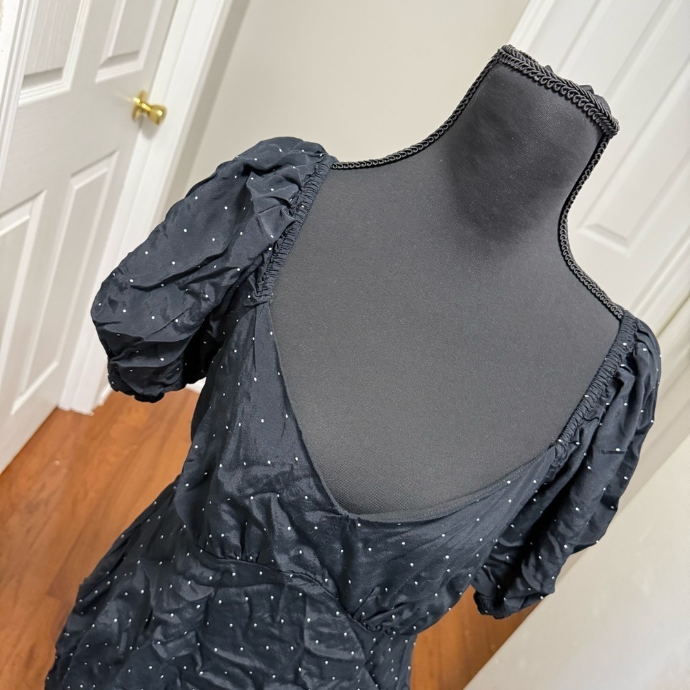 a new day navy Mini Dress with Puff Sleeves - Picture 2 of 4
